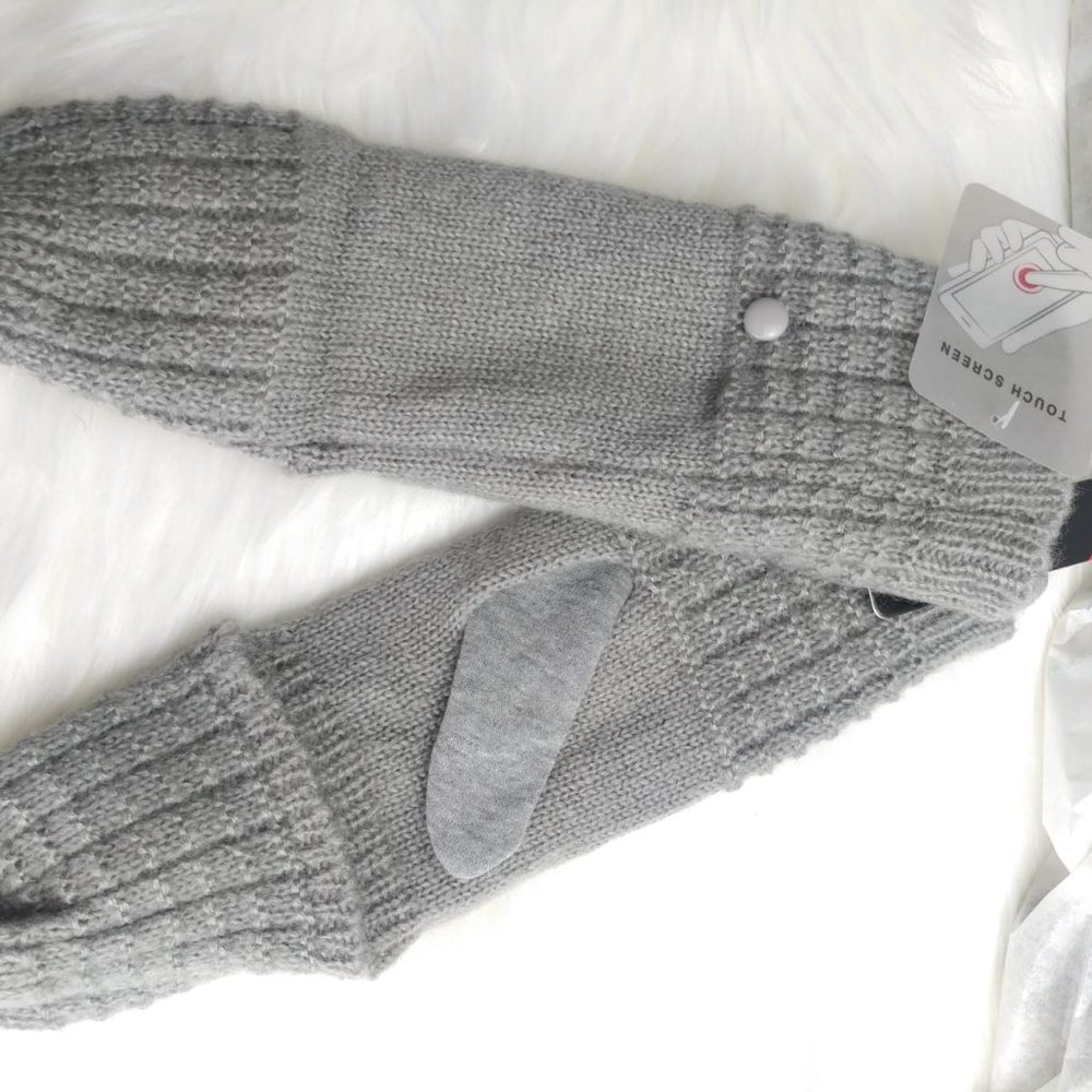 Women's OS Classic Gloves( Black, Grey) - Picture 6 of 7